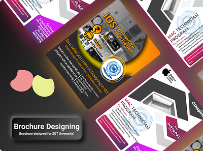 Brochure Design ads app banner branding brochure brochures certificate design gaana gaana.com graphic design illustration logo template ui vector