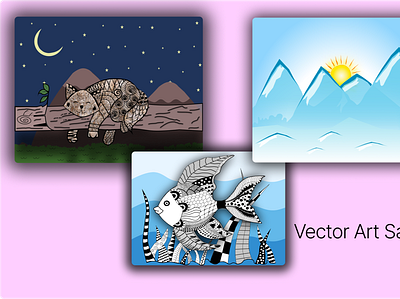 Vector Art Samples app branding design gaana gaana.com graphic design illustration logo ui vector