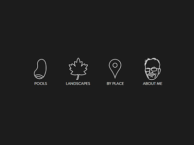 Icons for dad icons landscapes pools svg