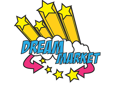 Dream Market Logo design graphic design illustration logo vector