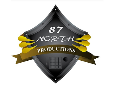 87 North Productions Logo design graphic design illustration logo vector
