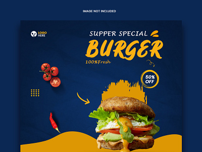 Burger social branding burger business design graphic design instagram instagrampost resturent socialmedia post