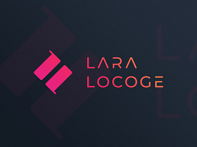 Lara Locoge  |  Graphic Designer Logo