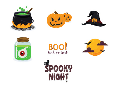 Halloween Sticker halloween spooky