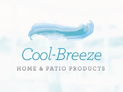 Cool-breeze Home & Patio Products branding identity logo