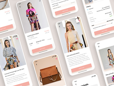 E-commerce Platform Design for Chloé app ecommerce fashion ui ux