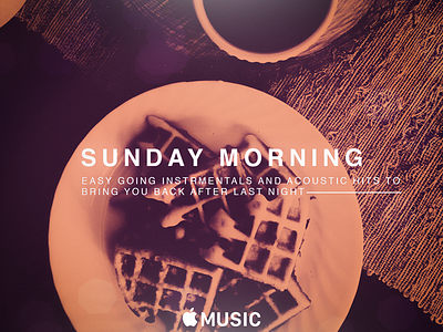 Sunday Morning Apple Music Playlist Cover