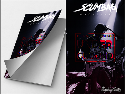 Scumbag Magazine Cover colour design mag photo print product type