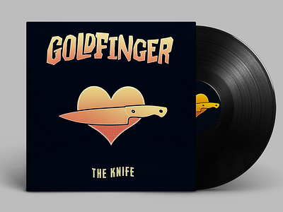 Goldfinger Alternate Cover Art ( Hi Res attached ) advertiseing album art brand color company music product promotional
