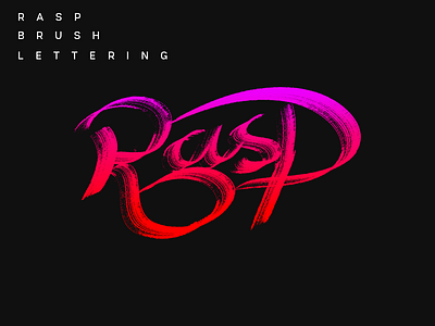 Rasp Lettering