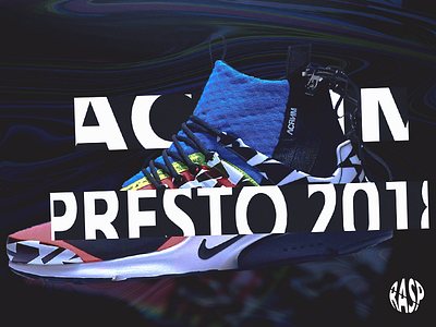 Acronym X Nike Presto Shoe Promo Image