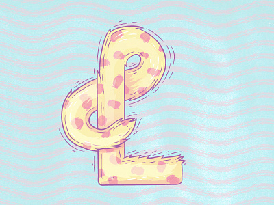 36 Days of Type - L 36days l 36daysoftype animal graphicdesign handlettering illustratedtype leopard lettering type typography