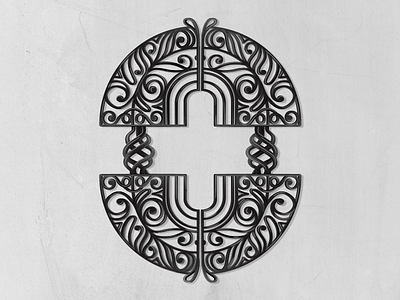 36 Days of Type_0 36days-a 36daysoftype colourless gate handlettering illustratedtype lettering type typography victorian wrought iron