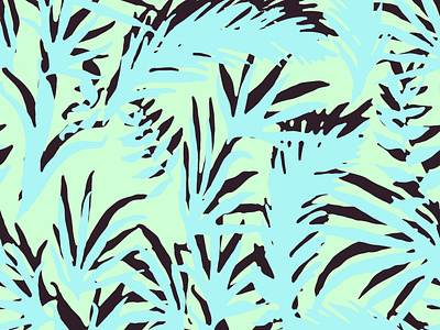 Abstract Tropic EM306 design fabric illustration minimal patternbank patterns print surfacedesign textile tropical
