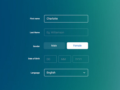 Clean Form UI