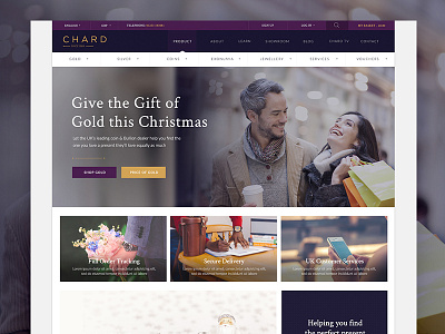 Chard antique coins e commerce fashion gold history jewellery silver ui ux web website