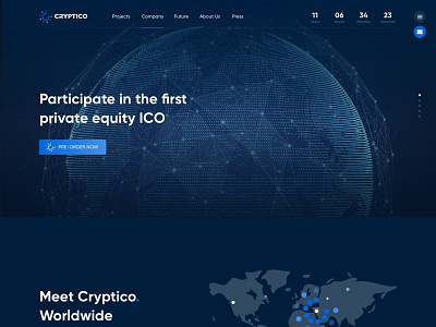 Cryptico concept. Fund