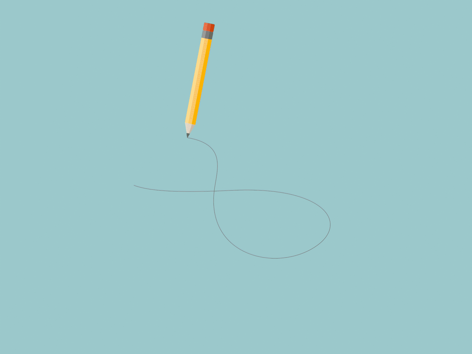 Infinitely drawing gif gif animated gif animation inifinity loop loop cycle pencil