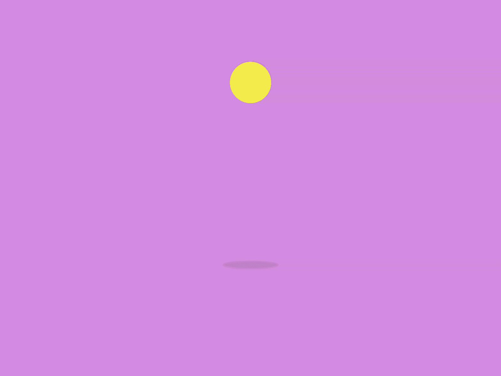 Yuzu Bounce ball ball bounce bounce fruit gif gif animation loop loop animation minimal