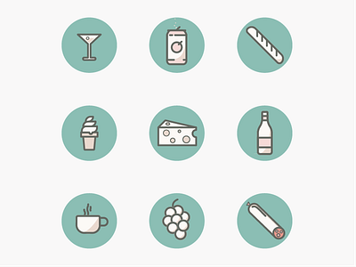 Food Icons 01