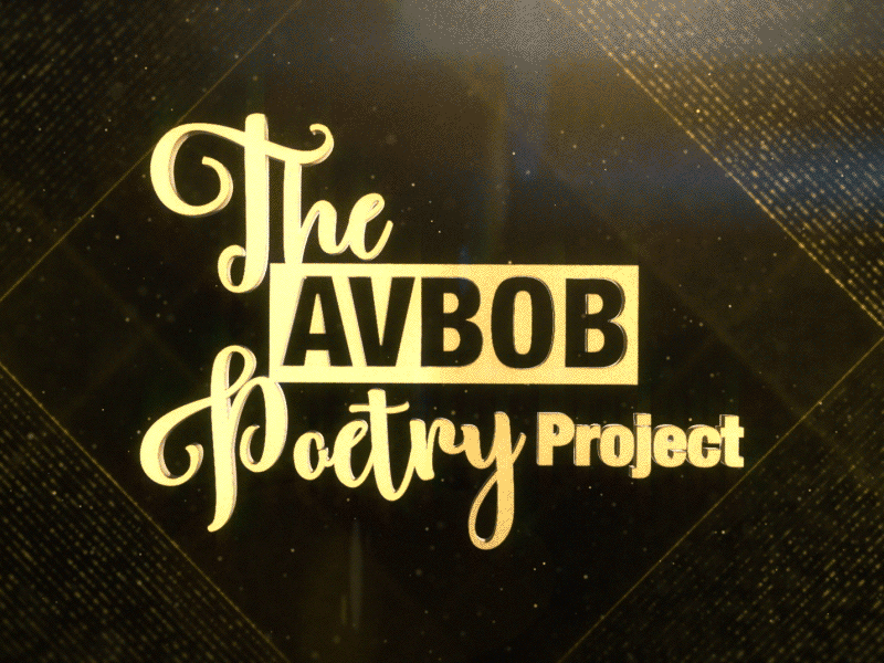 The AVBOB Poetry Project Titles 3d 3d animation gif gold logo