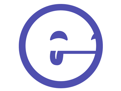 New Logo flat vector logo