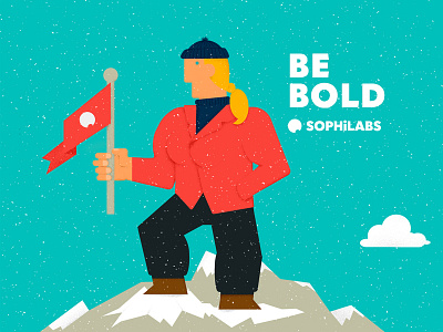 Be bold be bold mountain snow sophilabs values