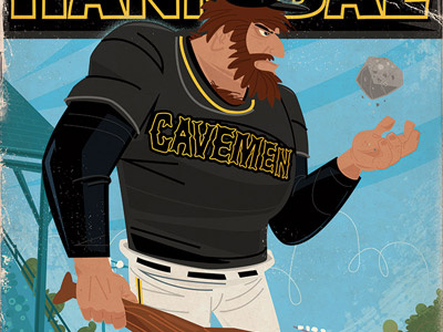 Hannibal Cavemen baseball caveman sports
