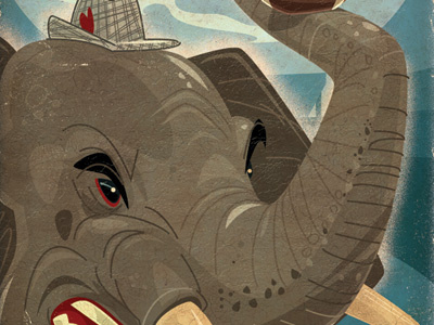 Alabama advertising alabama animal elephant photoshop vector
