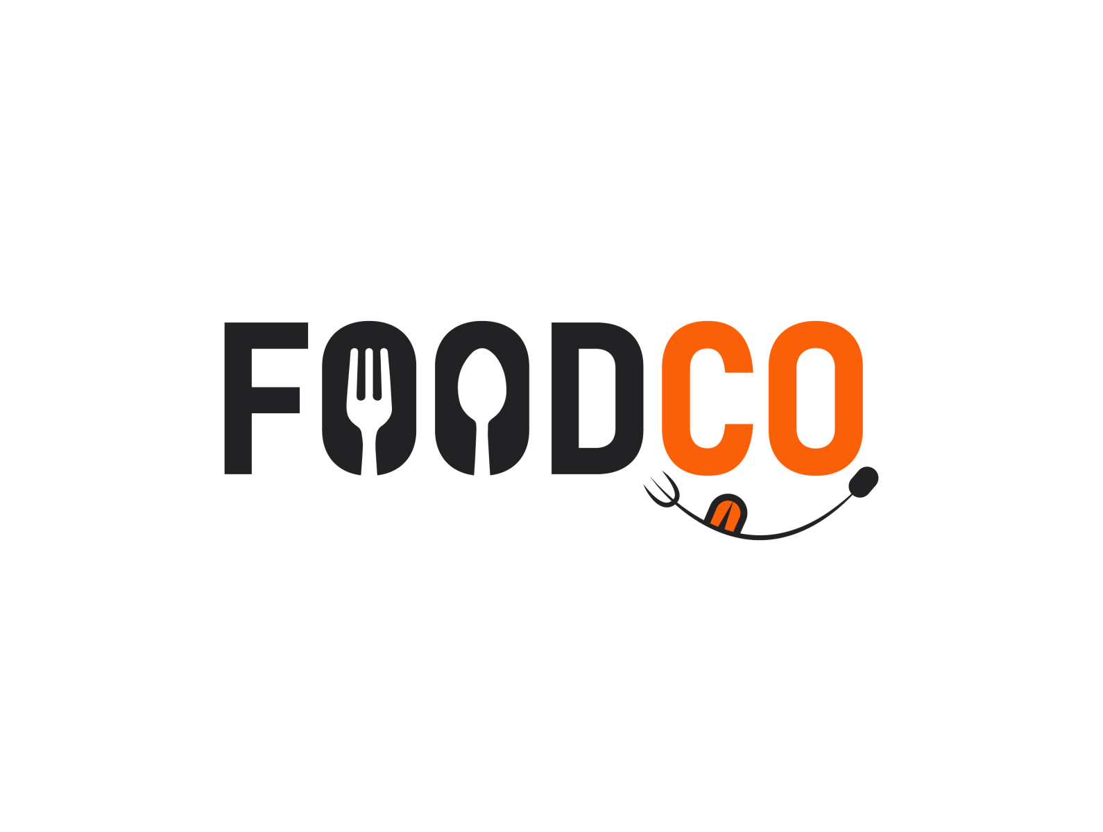 Foodco logo design by Bina rani on Dribbble