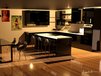 3D Modeling/Visualisation | Kitchen 3d 3ds max kitchen modeling rendering
