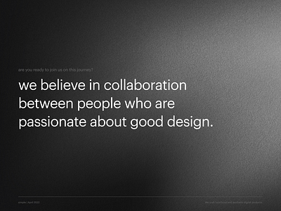 simple® design studio 2022 3d aesthetic agency black and white brand branding design design studio illustration logo product design start typography ui