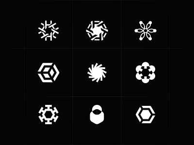 HexaDock / Logo Exploration agency brand branding design design studio developers explore illustration isologo logo software