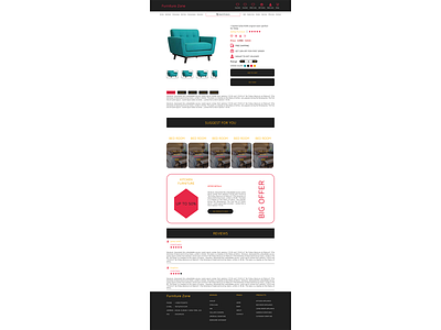 Product Details page design to attact customers.