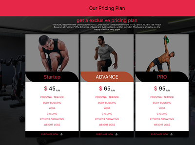 Pricing page deisgn | gym website pricing page | producte price price page setup pricing page design pricing page ui design pricing page uiux design pricing page ux design pricing page website design pricing section design product pricing ui ui design for pricing page