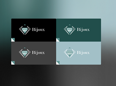 Logo for jewelry shop: Bijoux app branding dailyui design graphic design illustration logo ui web design