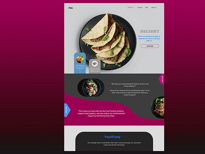 Restaurant app branding design graphic design ui ux