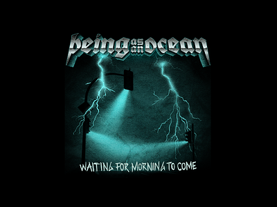 Being As An Ocean - Waiting for Morning to Come adobe apparel art band merch design fashion graphic design merch design merchandise metal old school