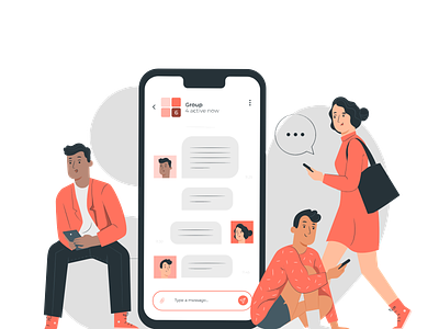 chat boart - chat app 1 android app design case study chat app chat app case study chat app ui chat app ux chat board chatapp desighning design ios iphone messenger mobile mockup ui ux uxui