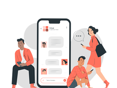 chat boart - chat app 1 android app design case study chat app chat app case study chat app ui chat app ux chat board chatapp desighning design ios iphone messenger mobile mockup ui ux uxui