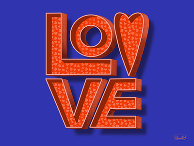 Love art design graphic design letter lettering love poster design
