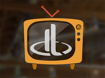 Dt Tv icon monitor outro podcast retro television tv video