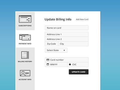 Account Icons & Management WIP account account management billing credit card fat icons grayscale icons invoice payment profile subscription
