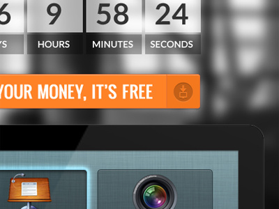 Promo Bundle Page blur countdown cta design website
