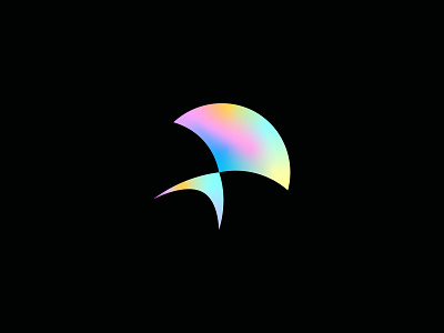 Modern gradient Fish Logo Design