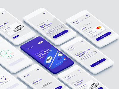 Connected car app | Free PSD