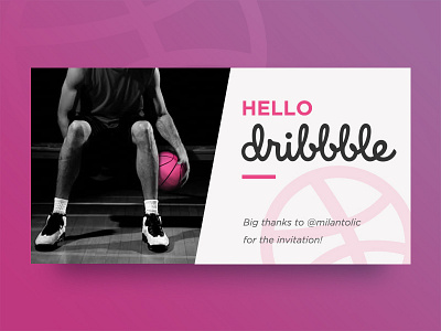 Hello Dribbble