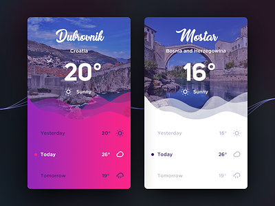 Weather App Design app weather