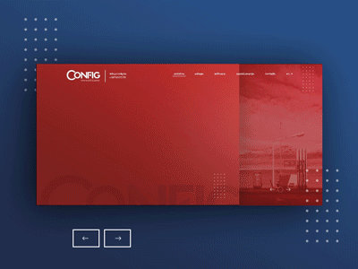 Website slider animation