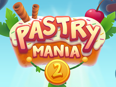Pastry Mania 2 - 2d graphics design 2d character design game game design graphics design match3 pastry mania puzzle vector